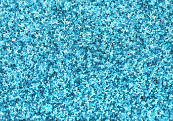 Shiny festive light blue background texture Glitter glow