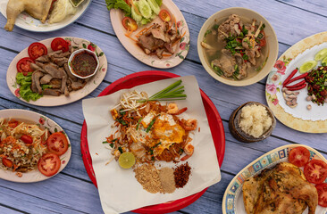 Thai Food Mixed Dishes