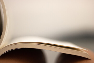 Lomo y páginas de un libro