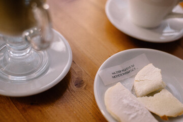 a cup of coffee