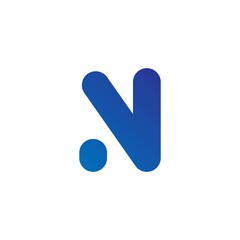 Letter N logo vector