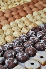 variety of different cookies