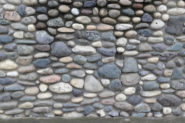 Wall texture background stone grunge facing coarse.