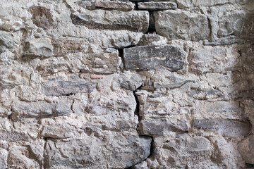 Wall texture background stone grunge facing coarse.