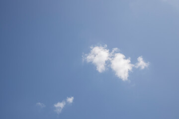 blue sky and white clouds background