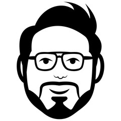 
Adult  man avatar line icon 

