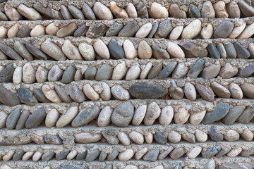 Texture background stone wall grunge facing coarse.