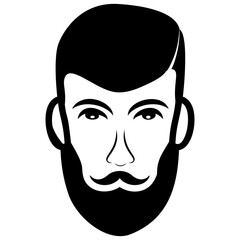 
Adult  man avatar line icon 
