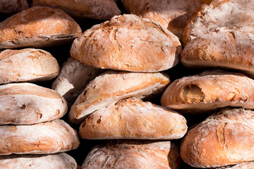 country bread typical Spanish