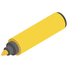 
Colorful writing tools to mark and highlight things, markers  
