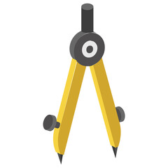 
 Compass isometric  icon design 
