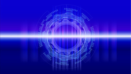 テクノロジーのイメージの背景