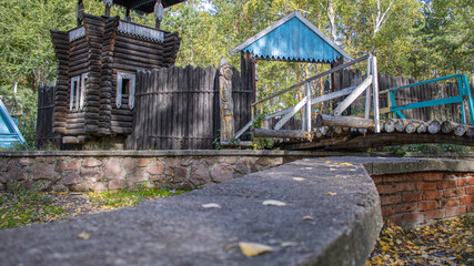 Playground in the recreation area.