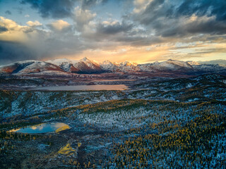 Altai's sunset
