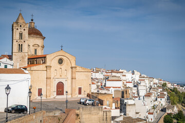 Fototapeta premium village of Pisticci, Italy. Pisticci is a town in the province of Matera, in the Southern Italian region of Basilicata. panoramic view