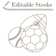 Obraz premium Sport Balls Icon