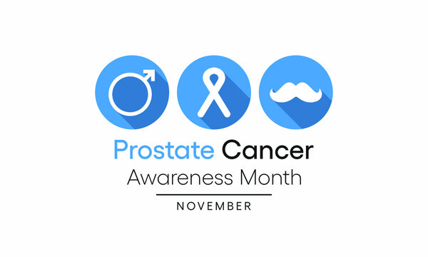 Vector illustration on the theme of Prostate Cancer awareness month observed each year during November.