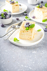 Homemade cake Napoleon