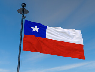 Flag of Chile.