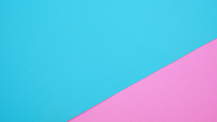 Empty paper in pink and blue sky color for background.