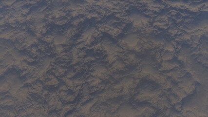 3D Rendered Fantasy Alien Landscape - 3D Illustration