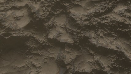 3D Rendered Fantasy Alien Landscape - 3D Illustration