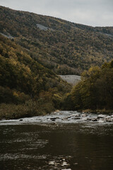 river in the mountains