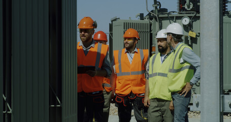 Inspection on modern wind farm