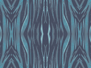 Seamless Zebra Fur Texture. Watercolor African 