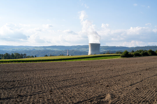 At Leibstadt nuclear power plant in Switzerland