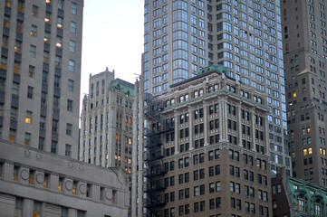 Fototapeta premium Modern architecture of New York city, USA