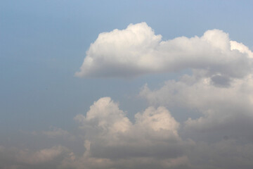 Fototapeta na wymiar background with blue sky cloud