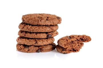 cookies isolated on white background