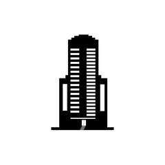 Building icon logo, vector design