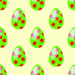 easter eggs pattern