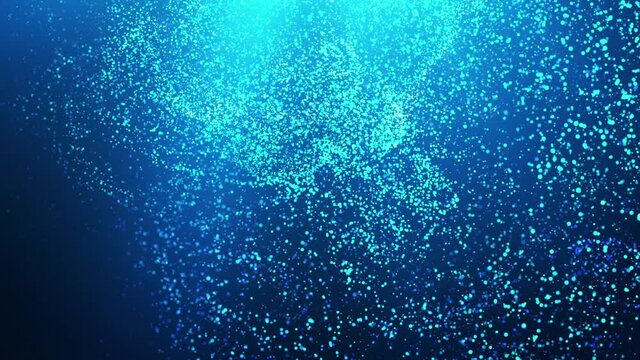 Underwater Bubbles Simulation Animation 02