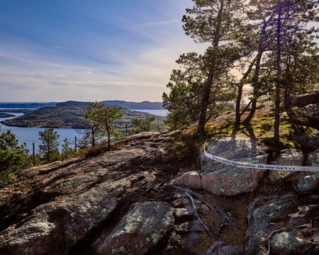 Skule mountain and the high coast of sweden