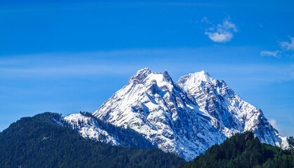 Obraz premium mountains at the Inntal valley in Austria