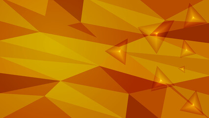 Triangle light gold background illustrator vector design