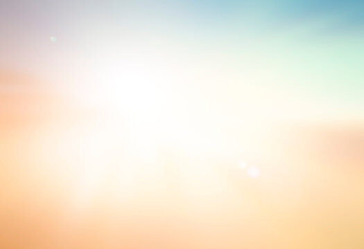 Summer holiday concept: Abstract blur beach sunset texture background