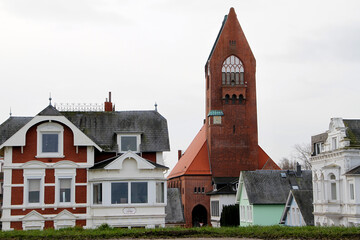 St. Petri Kirche in Cuxhaven. Niedersachsen, Deutschland, Europa