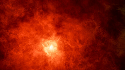 Fototapeta na wymiar Abstract image of nebula, cosmic smoke and volumetric light