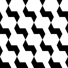 Curves. Zigzag figures. Repeated broken lines background. Wavy motif. Grate wallpaper. Grid backdrop. Digital paper, page fills, web design, textile print ornament. Seamless modern abstract pattern.