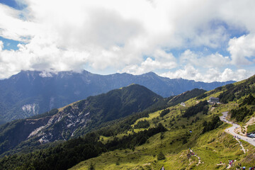 Fototapeta na wymiar Taiwan's beautiful alpine scenery 30