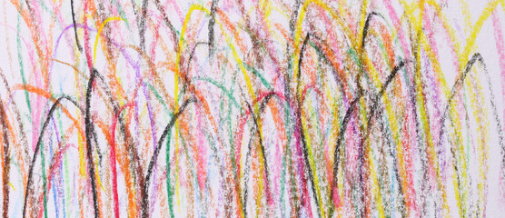 close-up colorful scribble abstract background
