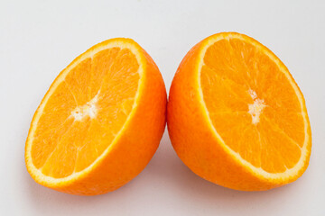 orange on a white background 