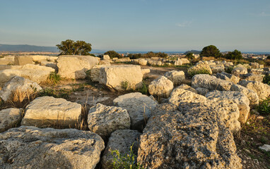 San Michele medieval castle, Cagliari, Sardinia, Italy
