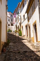 Fototapeta na wymiar Castelo de Vide, Medieval Street, Alentejo, Portugal