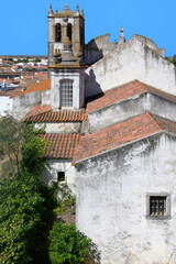 Fototapeta na wymiar View over Serpa city and Santa Maria Church, Alentejo, Portugal