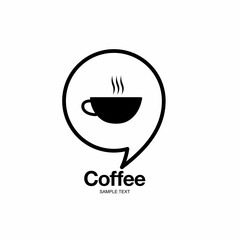 Coffee logos , Coffee labels , retro emblems